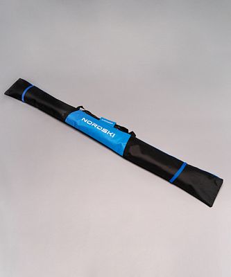 Превью  Чехол для беговых лыж NORDSKI 1 пара 195 см Black/Blue (NSV141195)